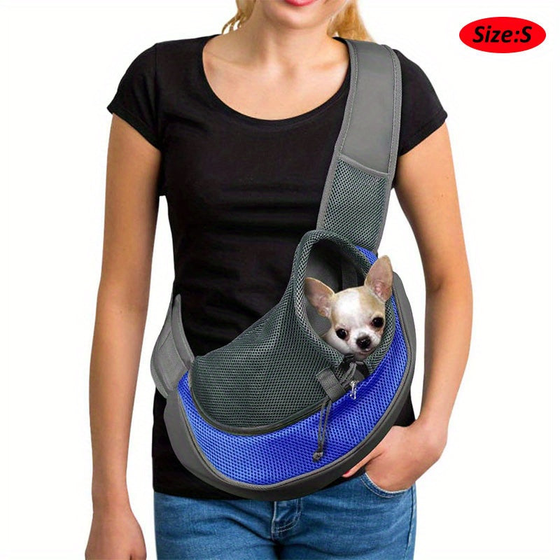 Reflective Pet Sling Carrier Breathable