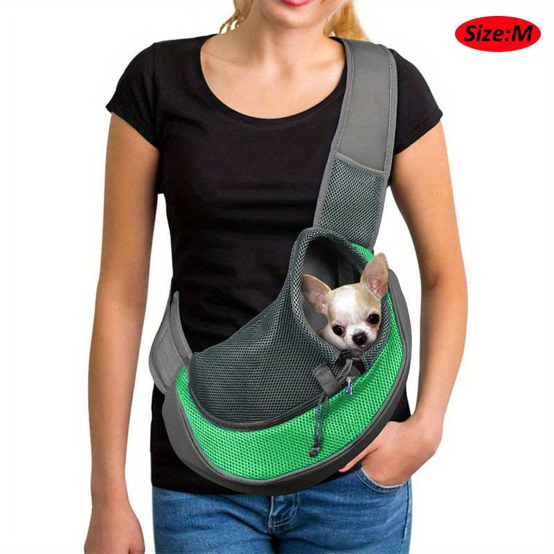 Reflective Pet Sling Carrier Breathable