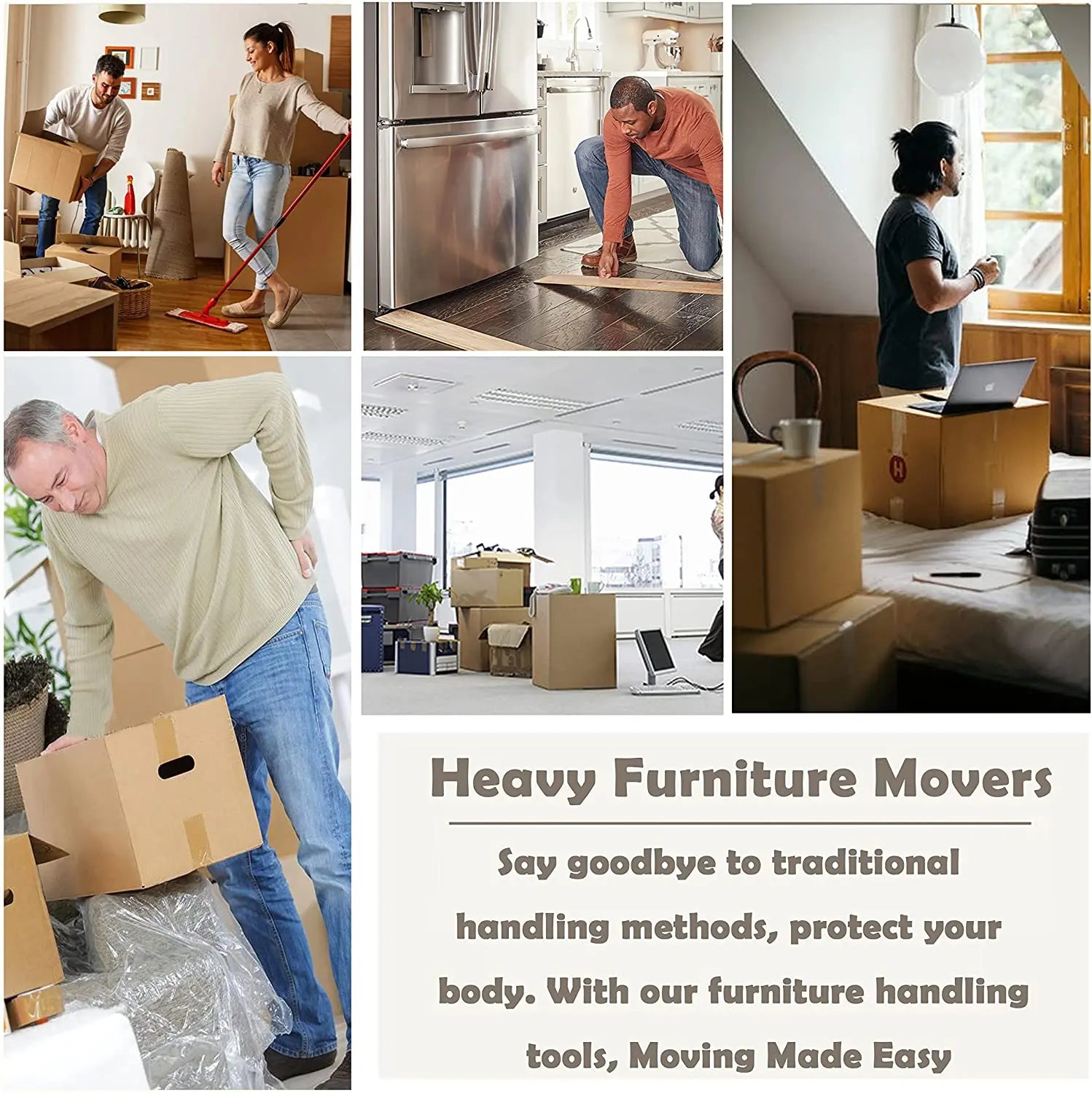 Moving Tools Heavy Duty Furniture Lifter Kit
