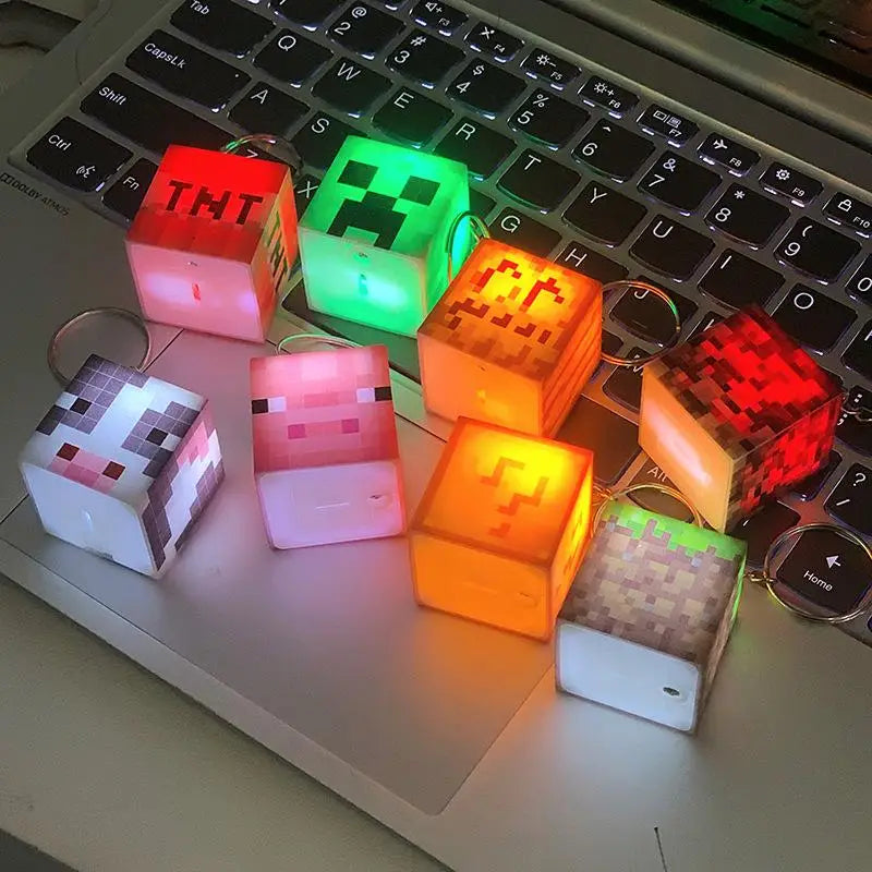 Surrounding Torch LED Light keychain