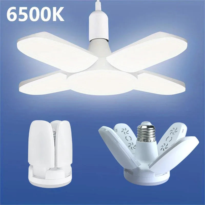 E27 Fan Shape Foldable  LED Bulb