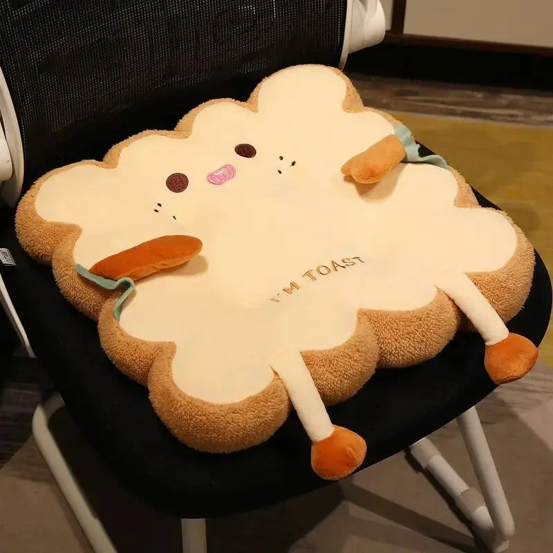 Simulation Bread Toast Cushion