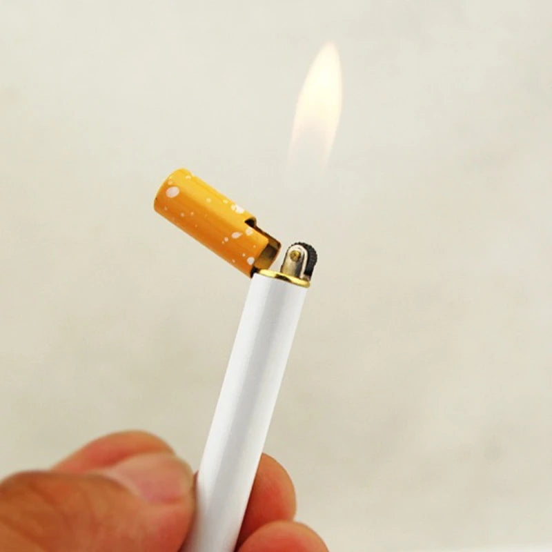 Mini Slim Cigarette Flame Lighter,