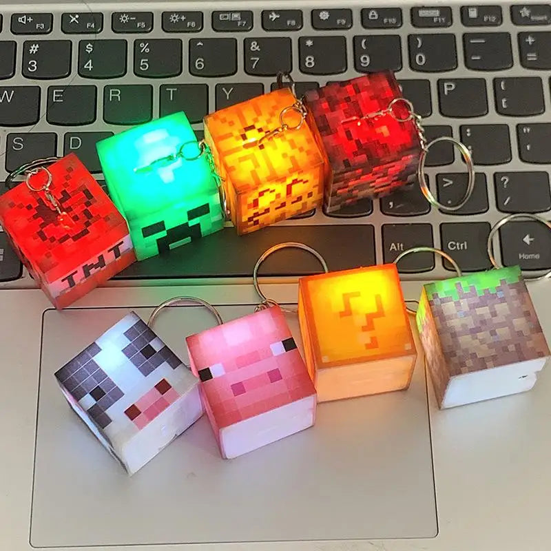 Surrounding Torch LED Light keychain