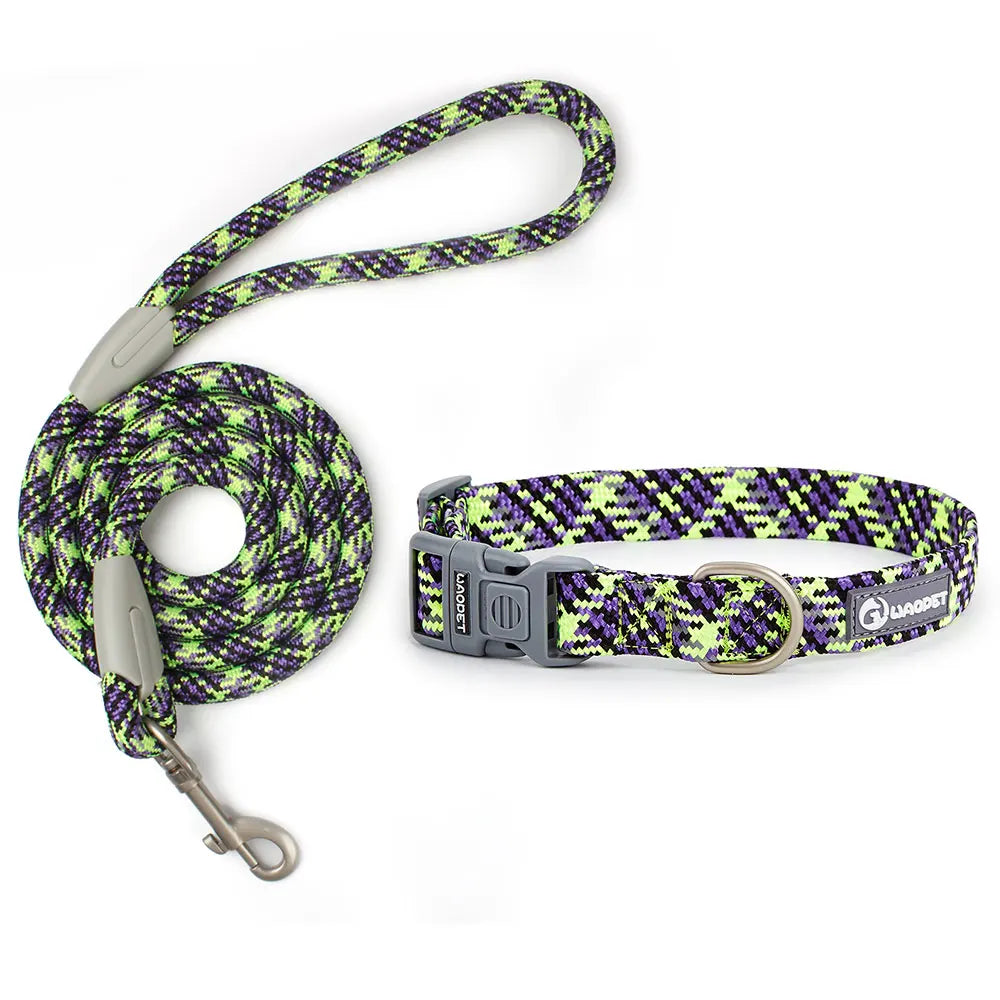 Leashes And Collar Set For  Dogs