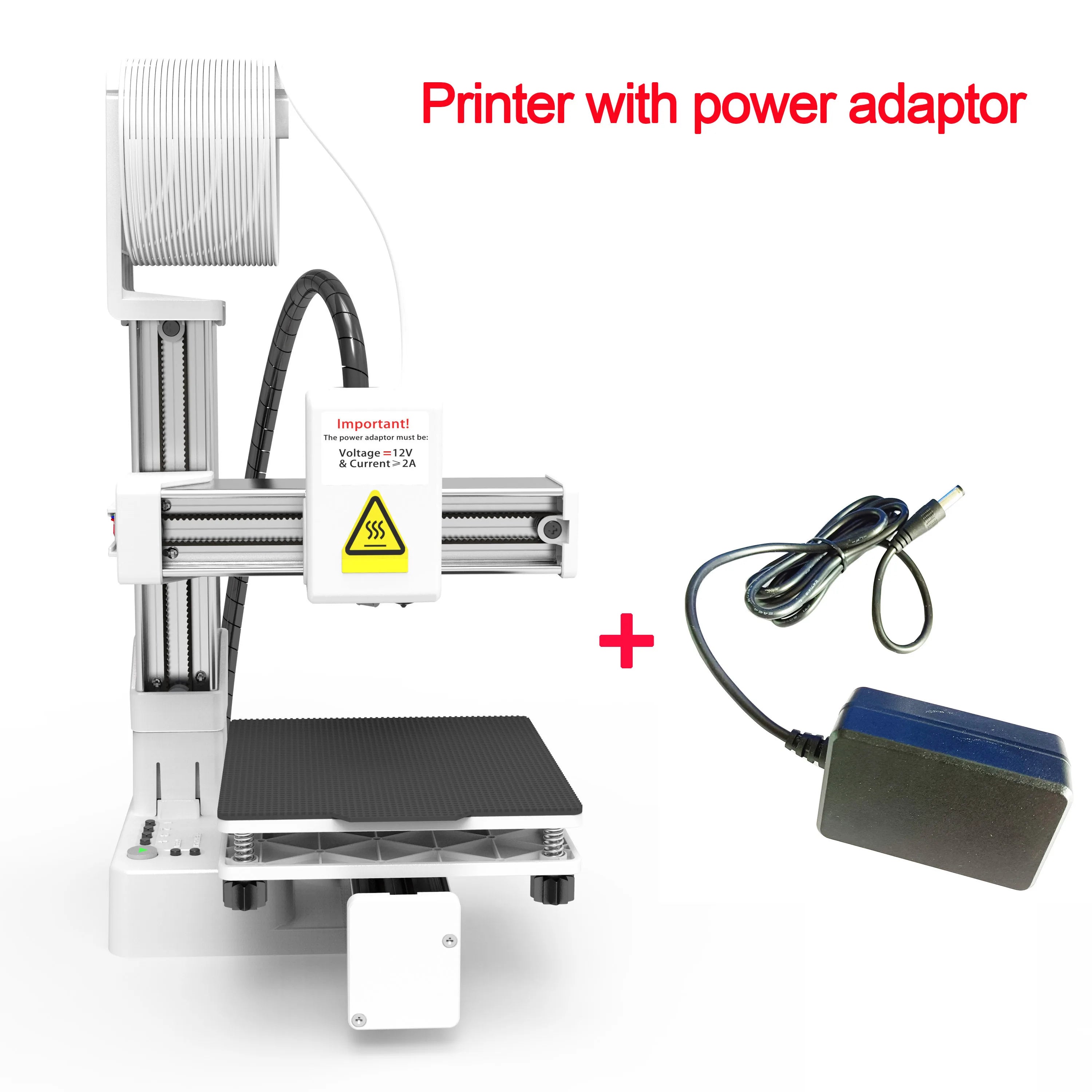 3D Printer include Power Adaptor.