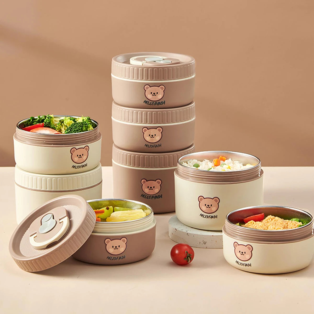 Portable Insulated Lunch Box 304 Stainless Steel