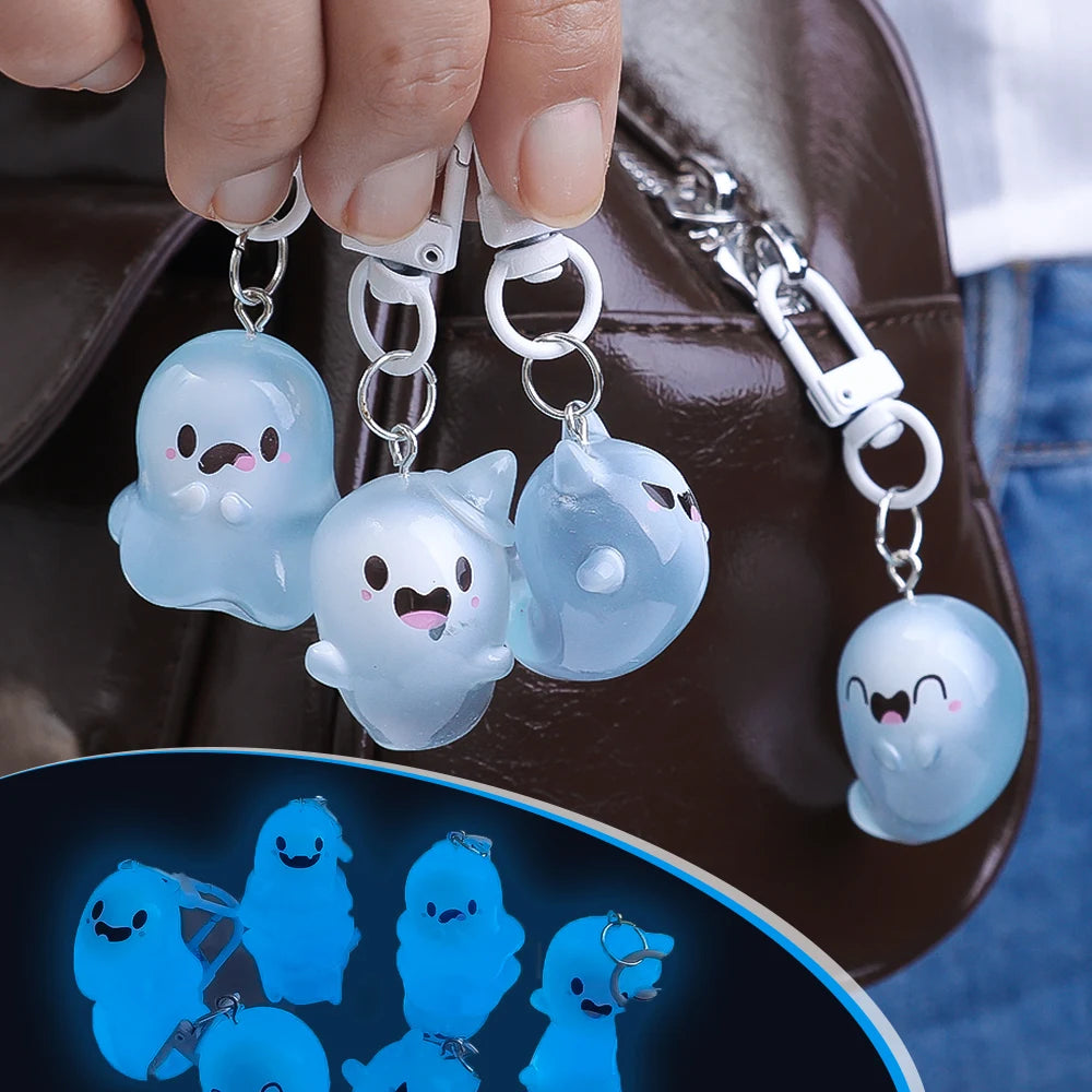 Ghost Keychain Luminous