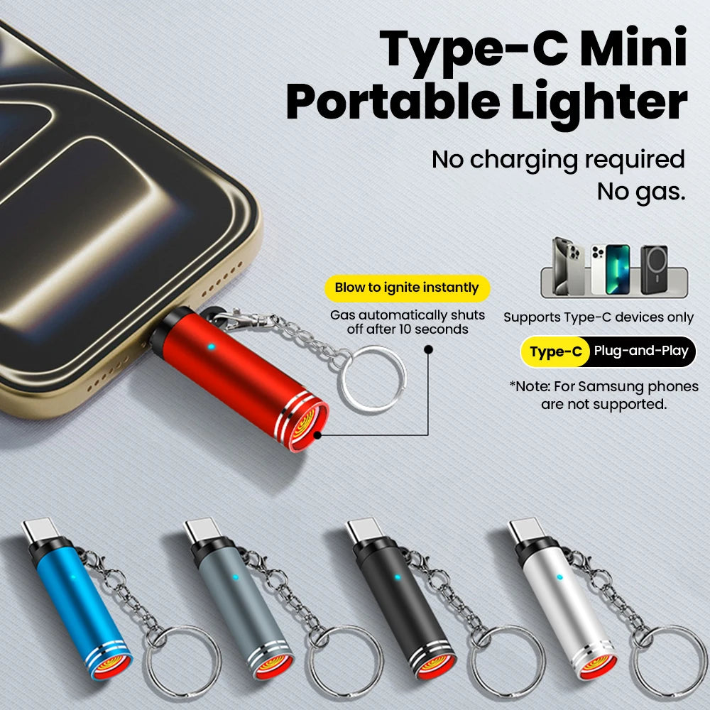 Type-C Mobile Cigarette Lighter