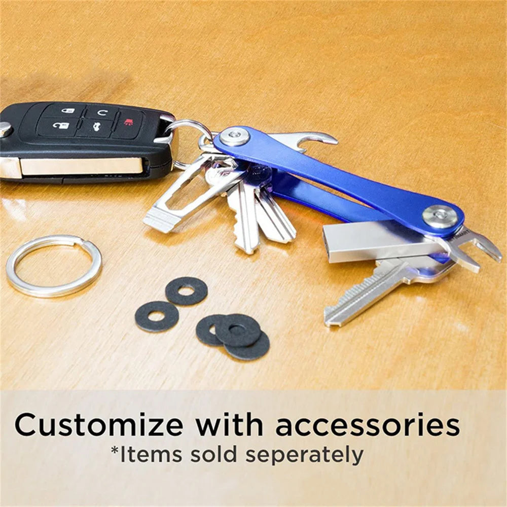 Smart Portable Key Clip and Key Organizer Keychain