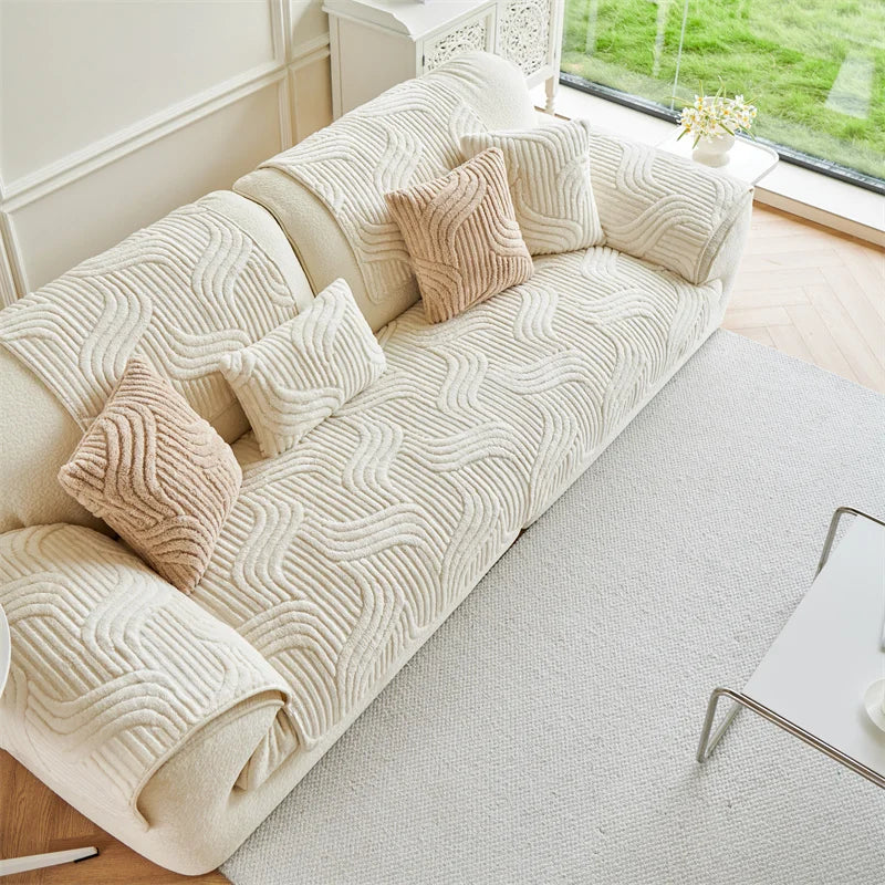 Shu Cotton Velvet Jacquard Sofa Cushion Winter