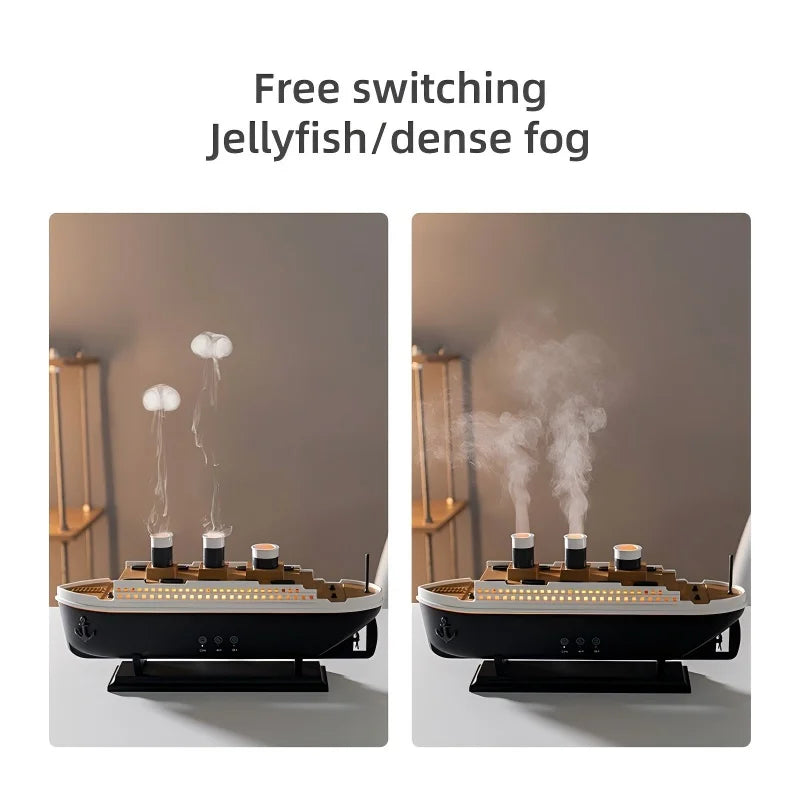 Air Humidifier Essential Oil Diffuser Jellyfish