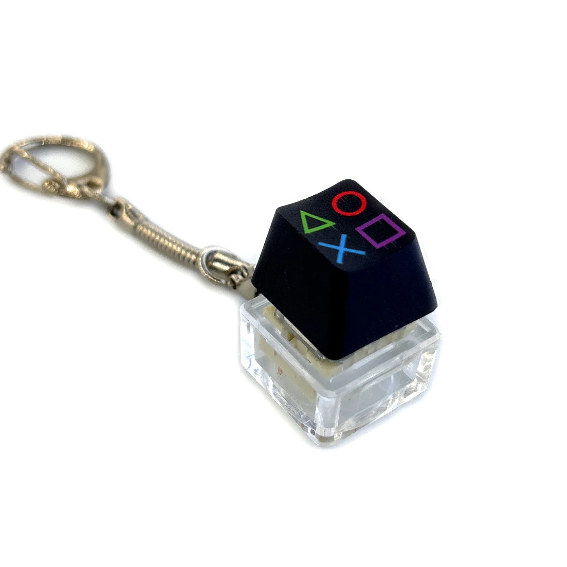 Decompression Keychain Keyboard Button