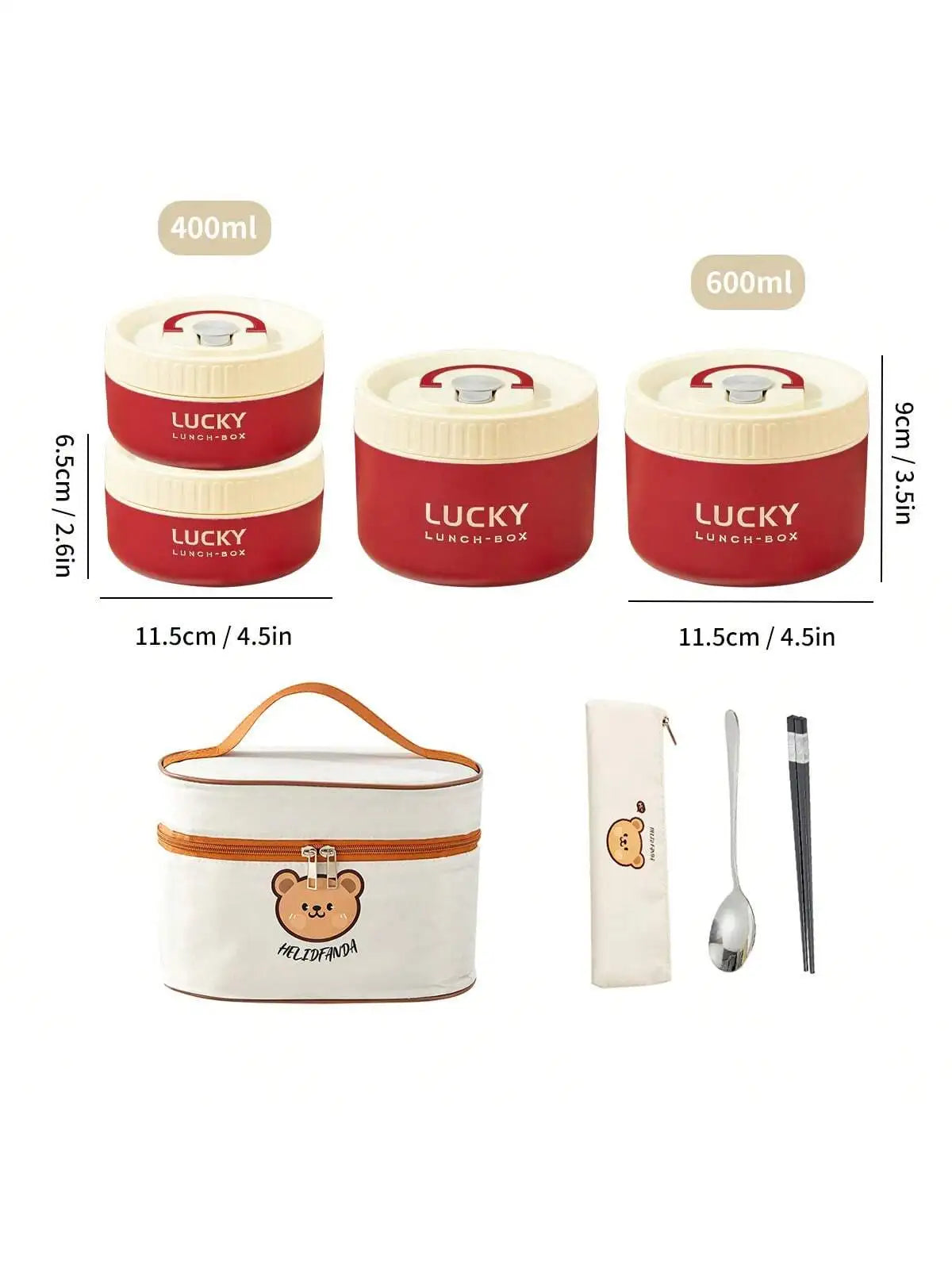 Portable Insulated Lunch Box 304 Stainless Steel