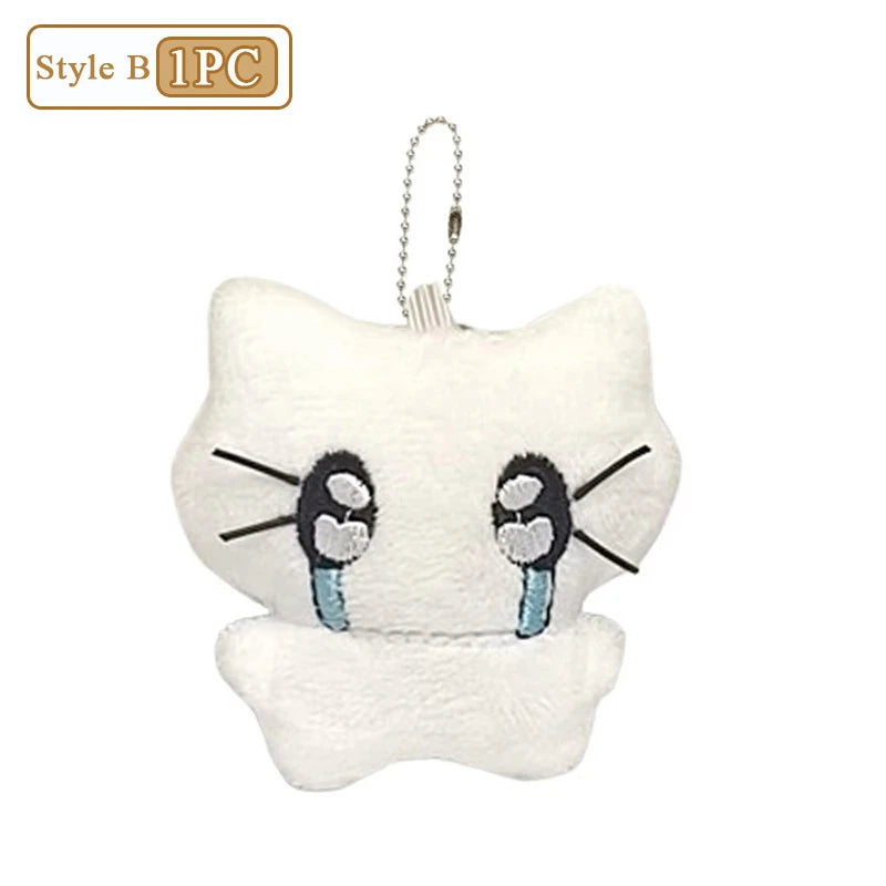 1-20PCS Cute Headphones Kitten keychain