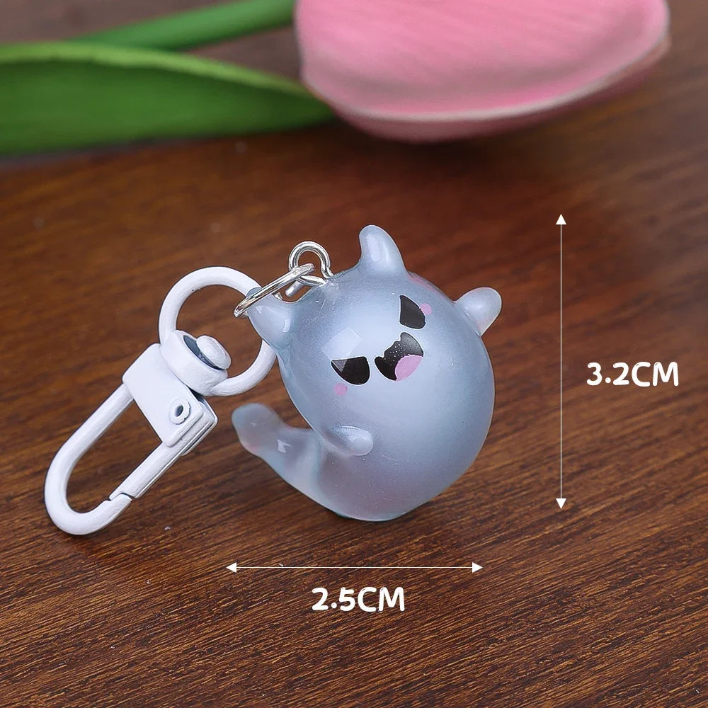 Ghost Keychain Luminous