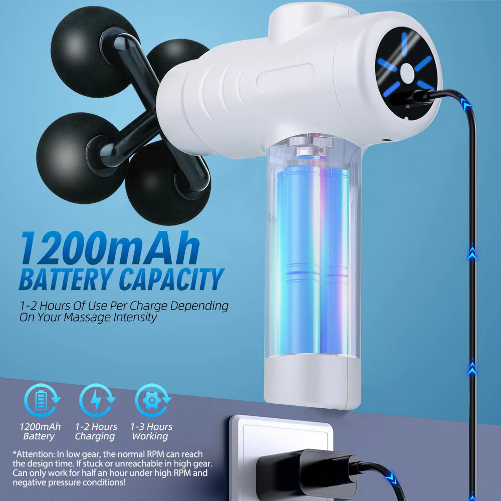 Massage Gun Variable Frequency