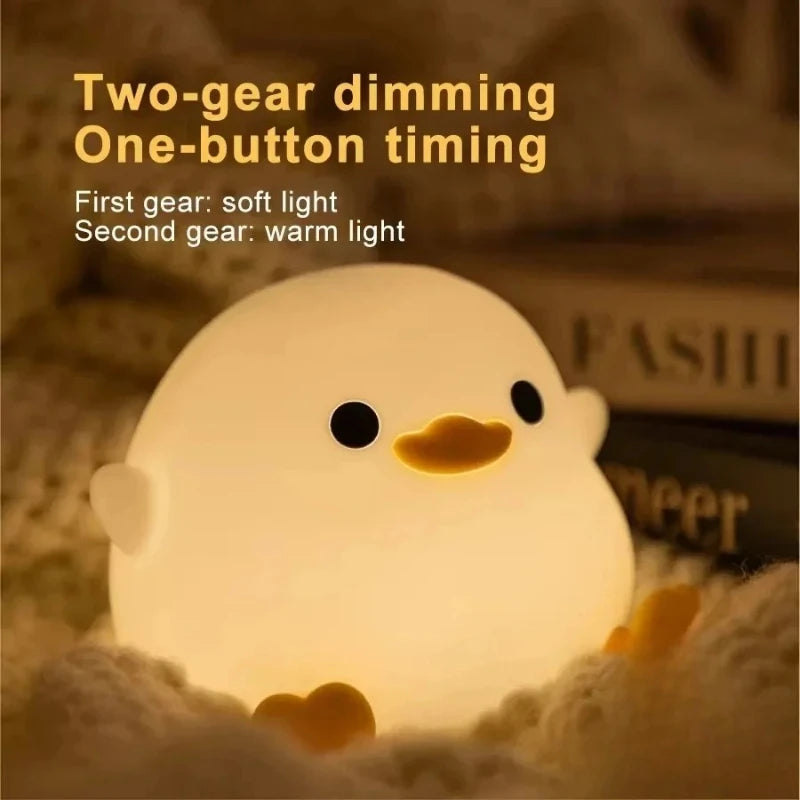 LED Night Light Cute Duck