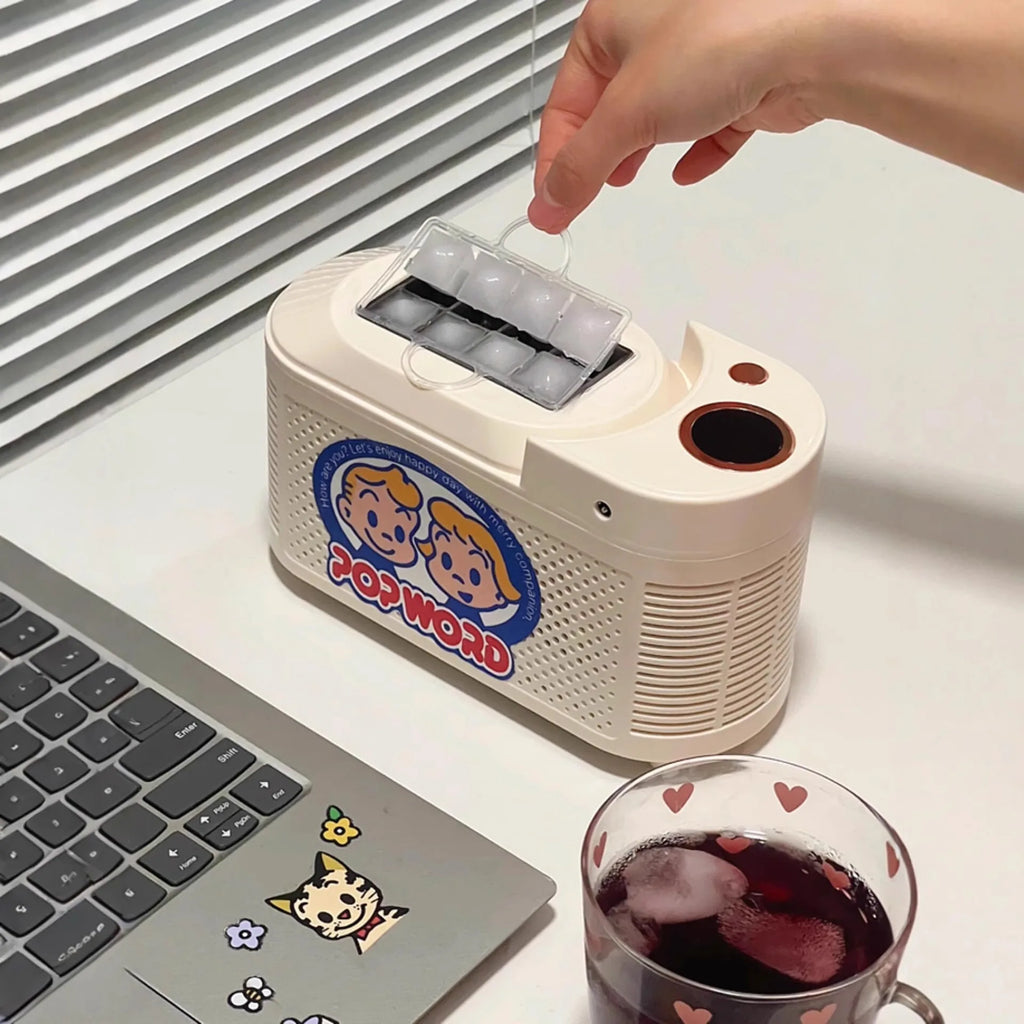 12V 120W Small Mini Dormitory Office Ice Cube Maker