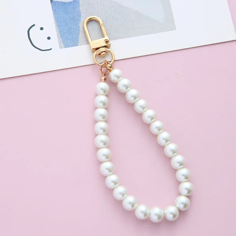 Cute Pearl Keychain