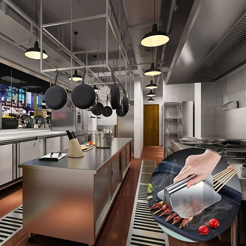 Stainless Steel Smash Burger Press