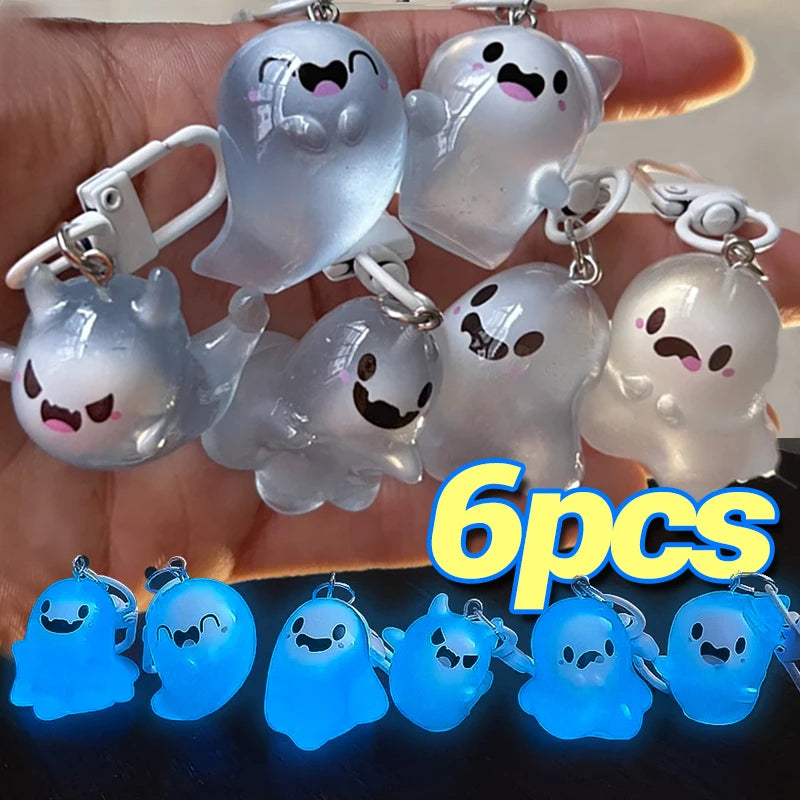 Ghost Keychain Luminous