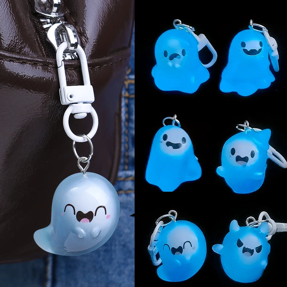 Ghost Keychain Luminous