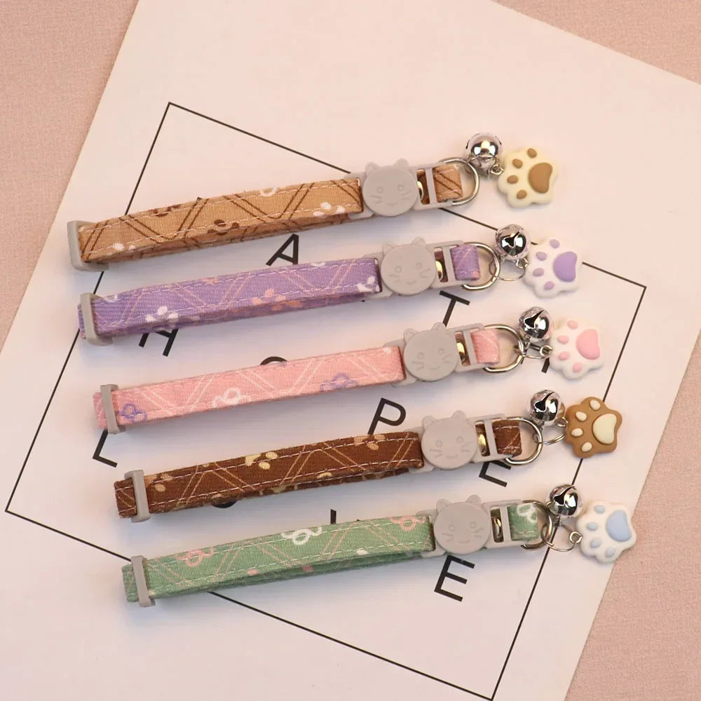 Cute Neck Pet Collar with Bell