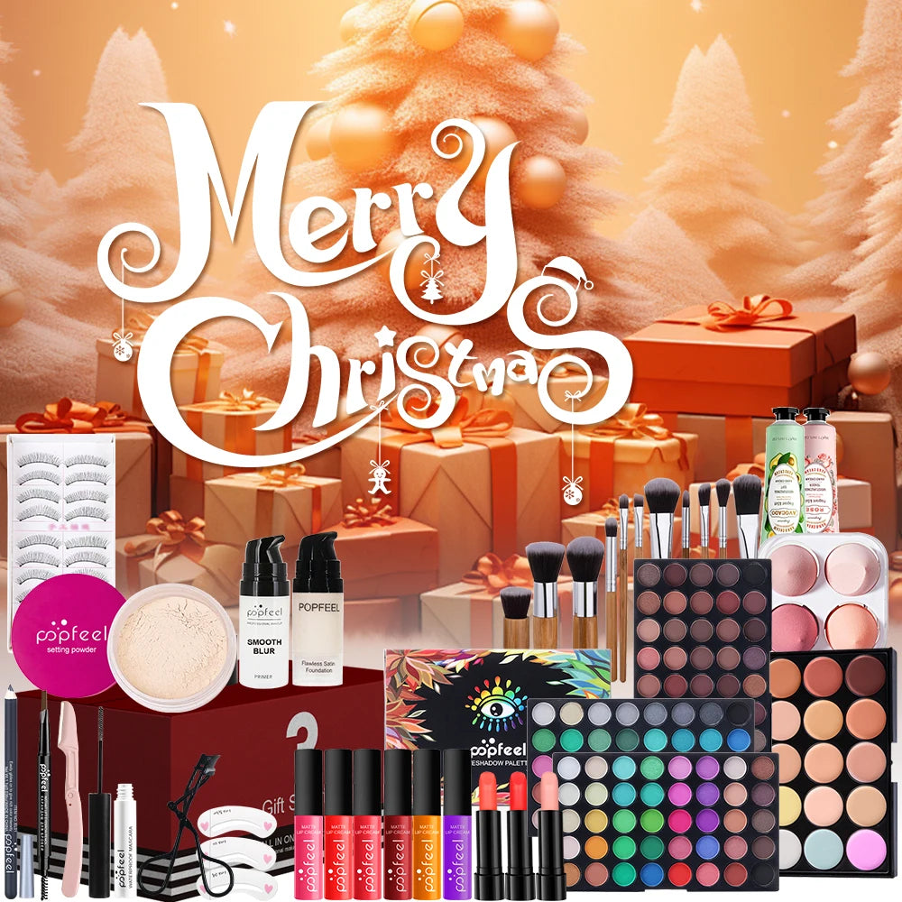 POPFEEL Complete Christmas Makeup Set