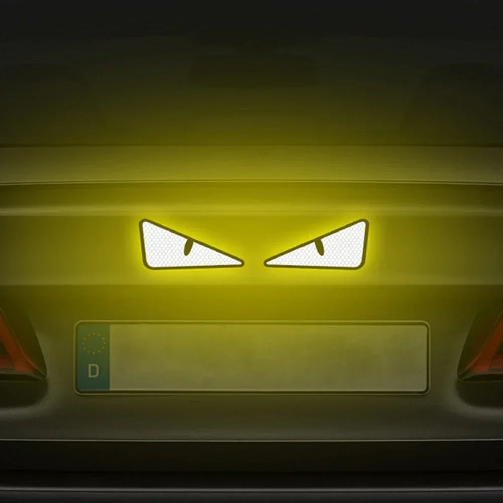 2pcs Car Reflective Safety Warning Tape