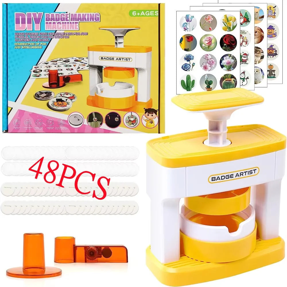 Kid Gift Badge Button Maker Machine Set