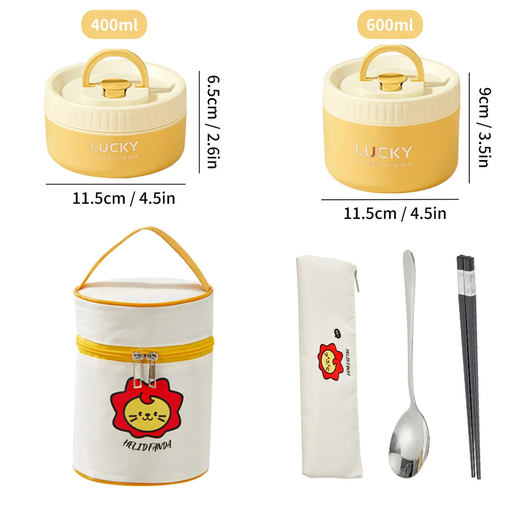 Portable Insulated Lunch Box 304 Stainless Steel