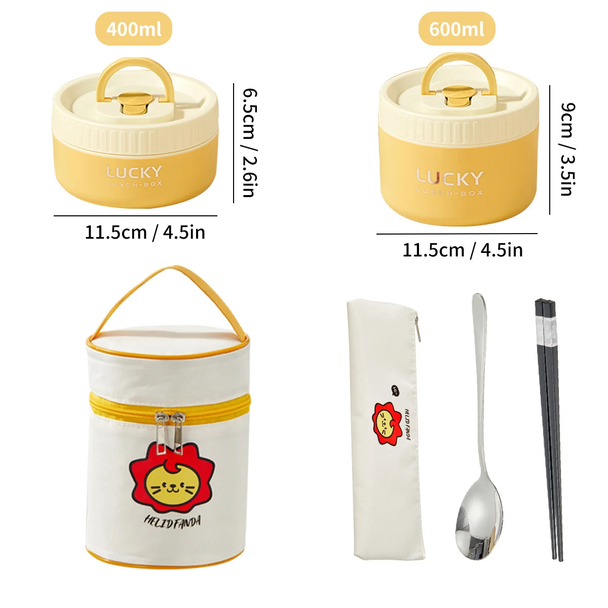 Portable Insulated Lunch Box 304 Stainless Steel