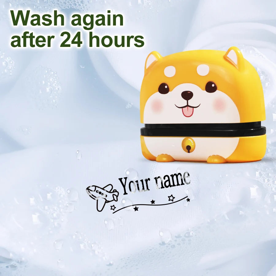 ‌Personalized Baby Name Stamp Set