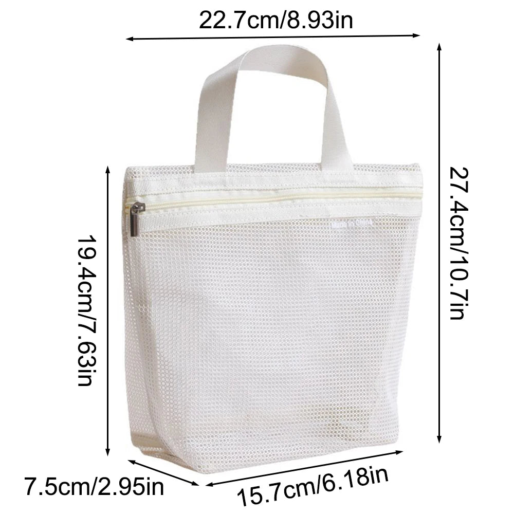 Mesh Makeup Toiletry Storage Bags