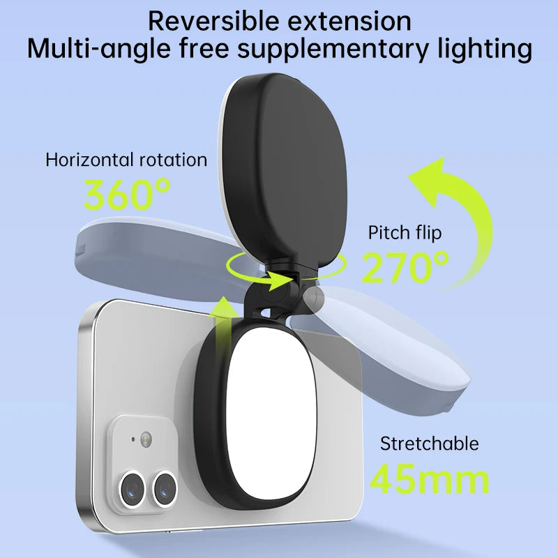 Magnetic phone light