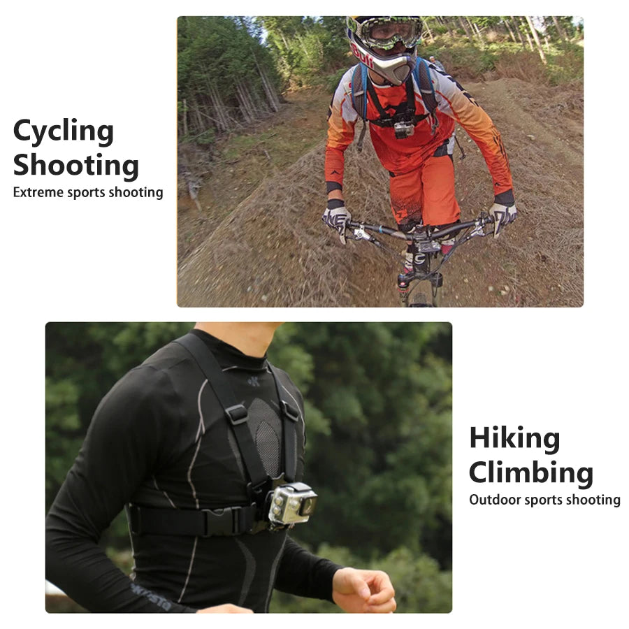 Chest Strap Mount Belt for Gopro Hero Camera Phone Holder