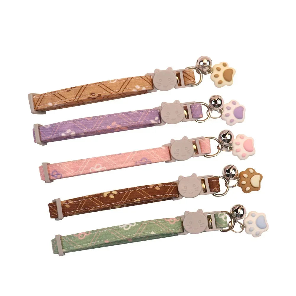 Cute Neck Pet Collar with Bell