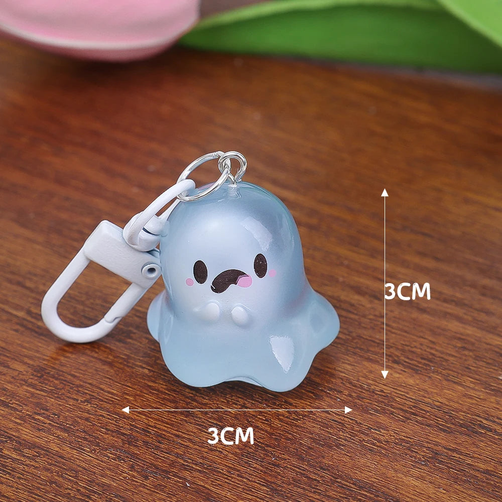 Ghost Keychain Luminous