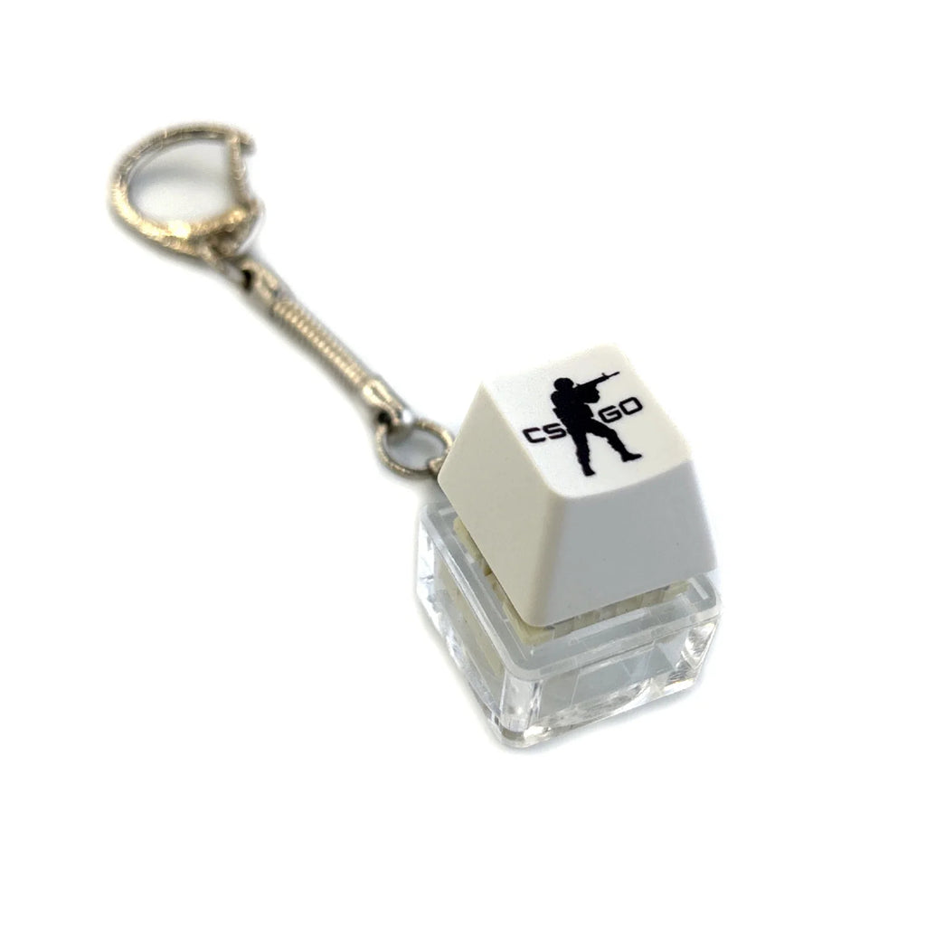 Decompression Keychain Keyboard Button