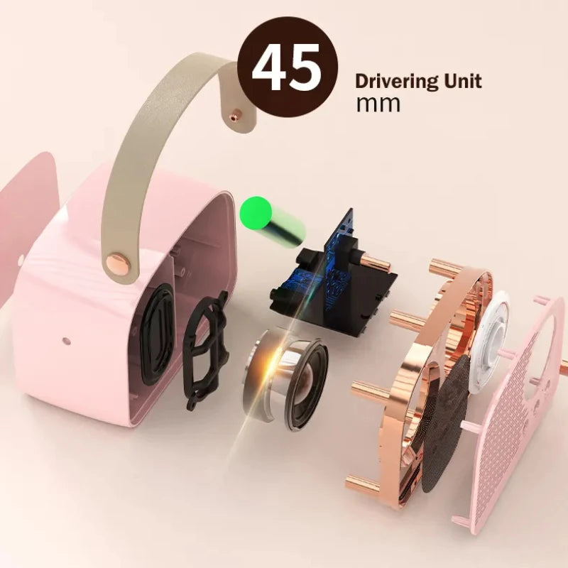 Retro Bluetooth-compatible Speaker