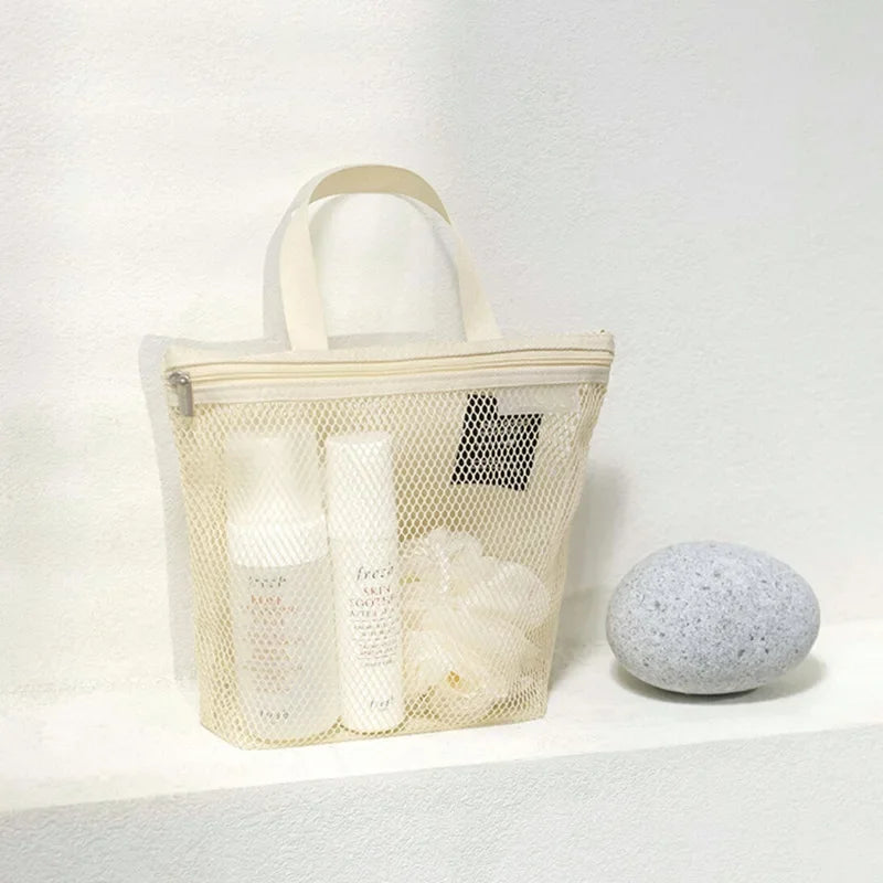 Mesh Makeup Toiletry Storage Bags