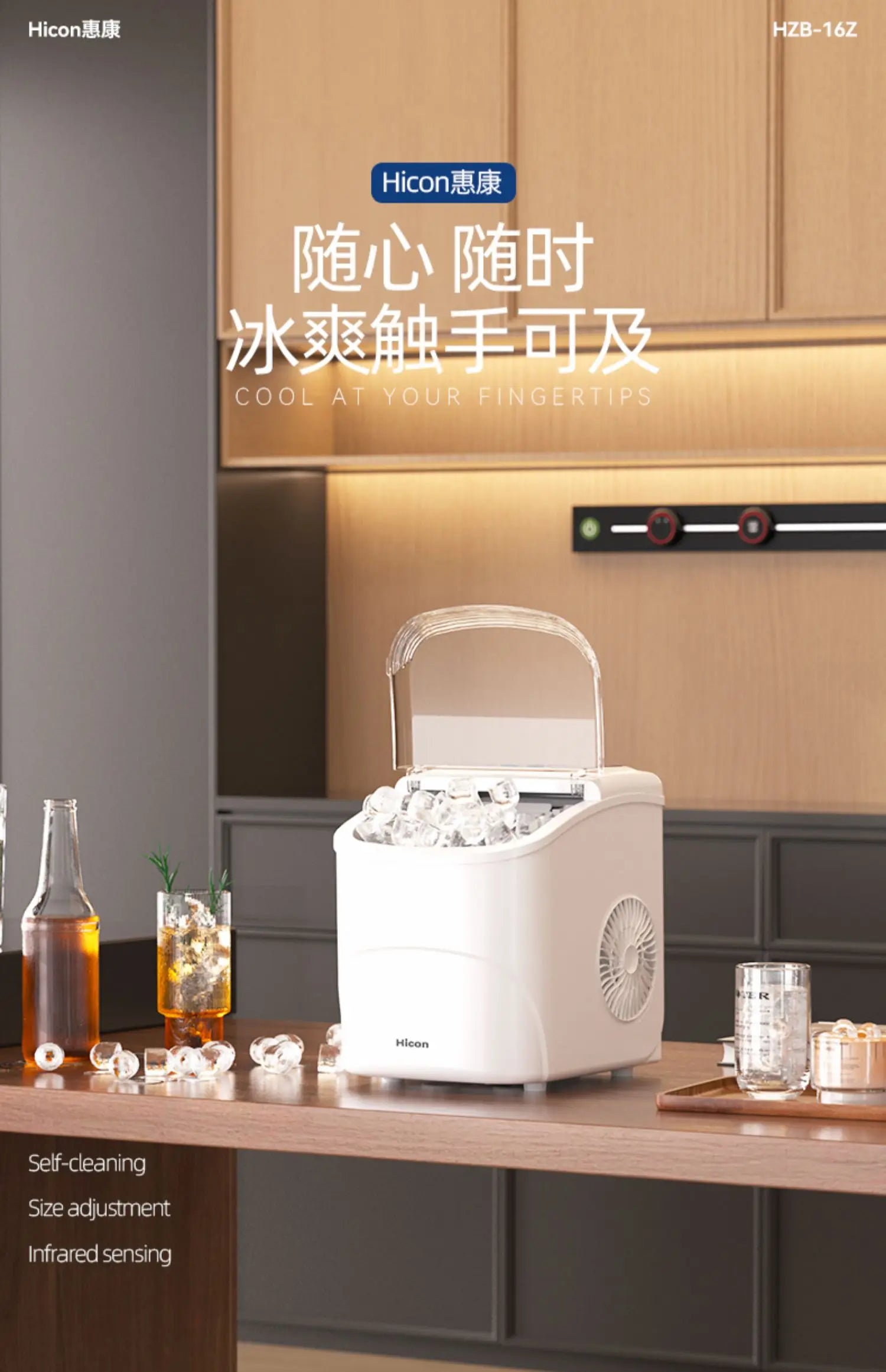 HICON 220V Ice Maker