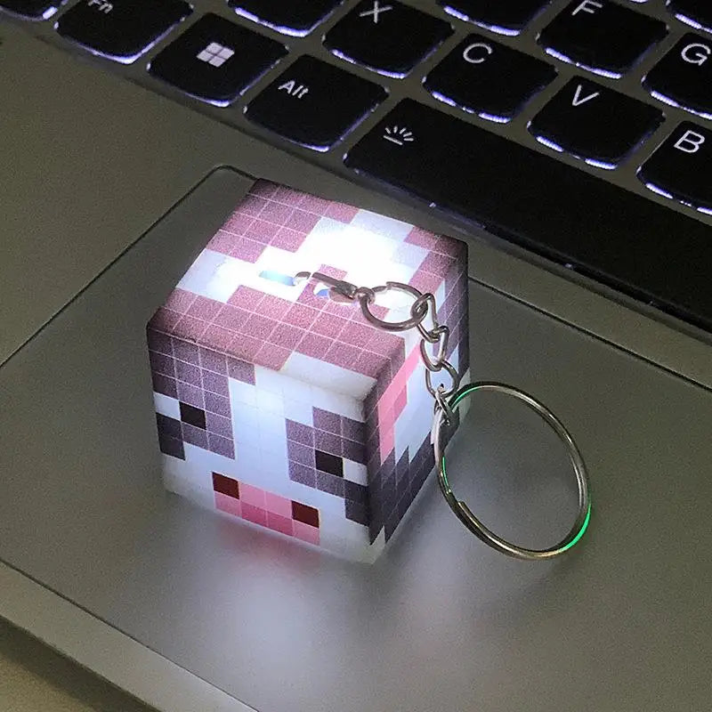 Surrounding Torch LED Light keychain