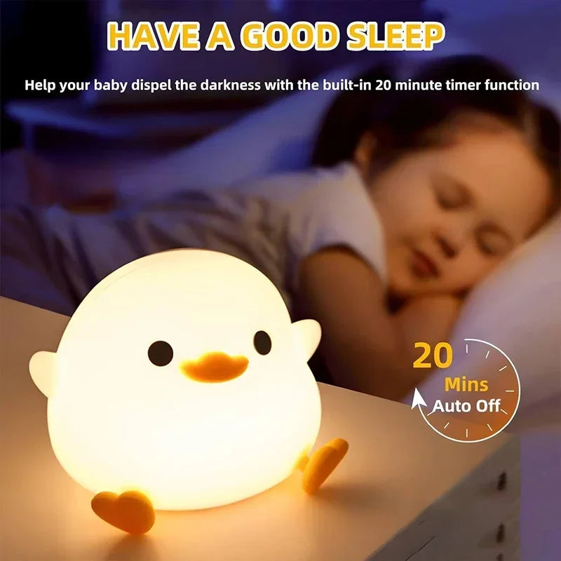 LED Night Light Cute Duck