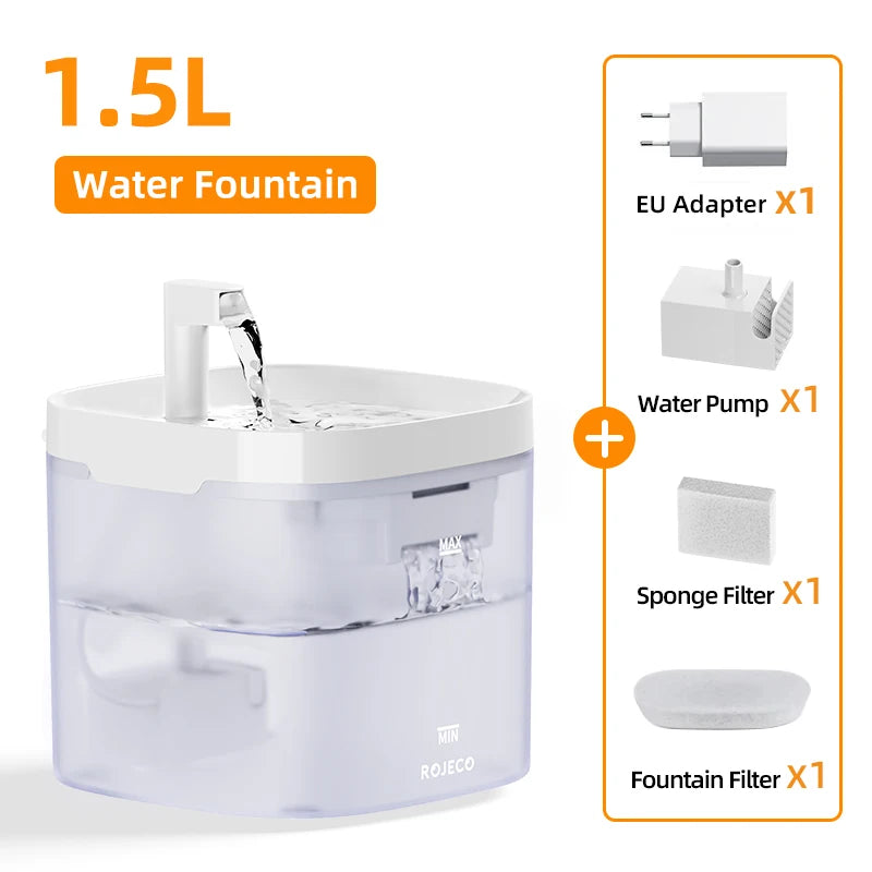 Smart Cat Water Fountain Automatic