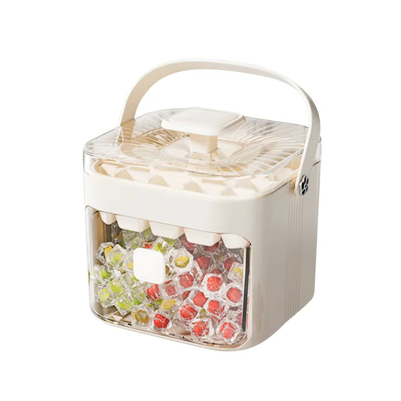 Press Ice Cube Tray Large Capacity Ice Ball Maker Home Use mini Portable food grade