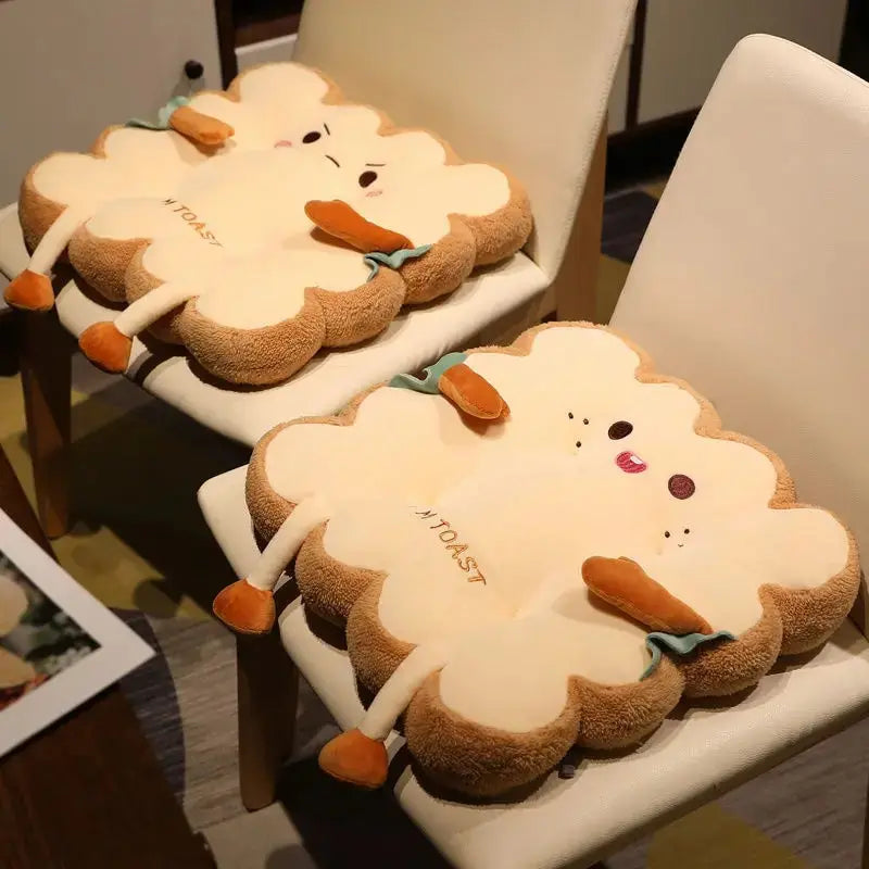 Simulation Bread Toast Cushion