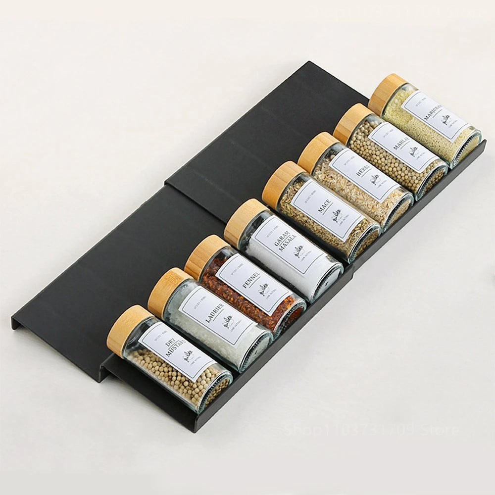 Kitchen Spice Drawer Organizer