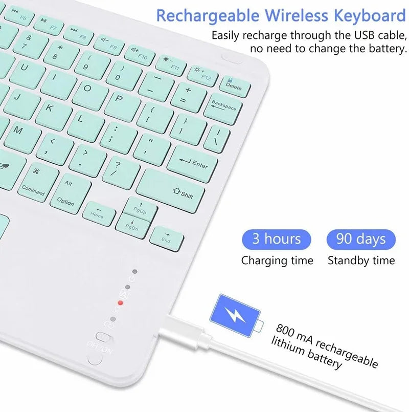 Spanish/English Bluetooth Keyboard